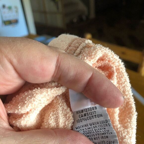 NWT Michael Lauren Orange Peach Mini Suns Nate Crop Sweatpants - M - Picture 8 of 8